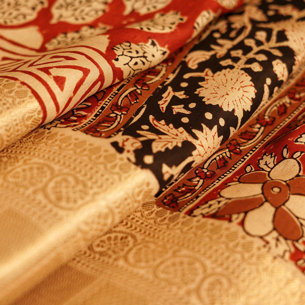 RUSSIAN COTTON Silk Saree Print 1