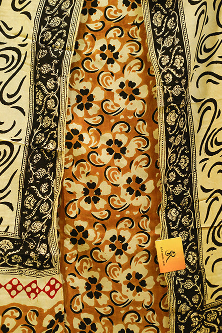 Cotton Suit in Beige Colour