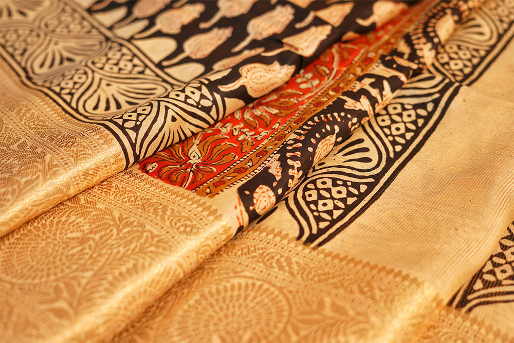 Italian Silk Saree Print 3