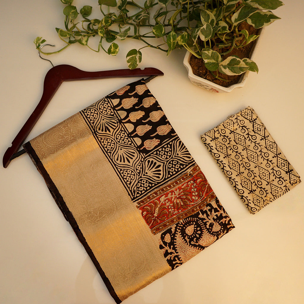Italian Silk Saree Print 3